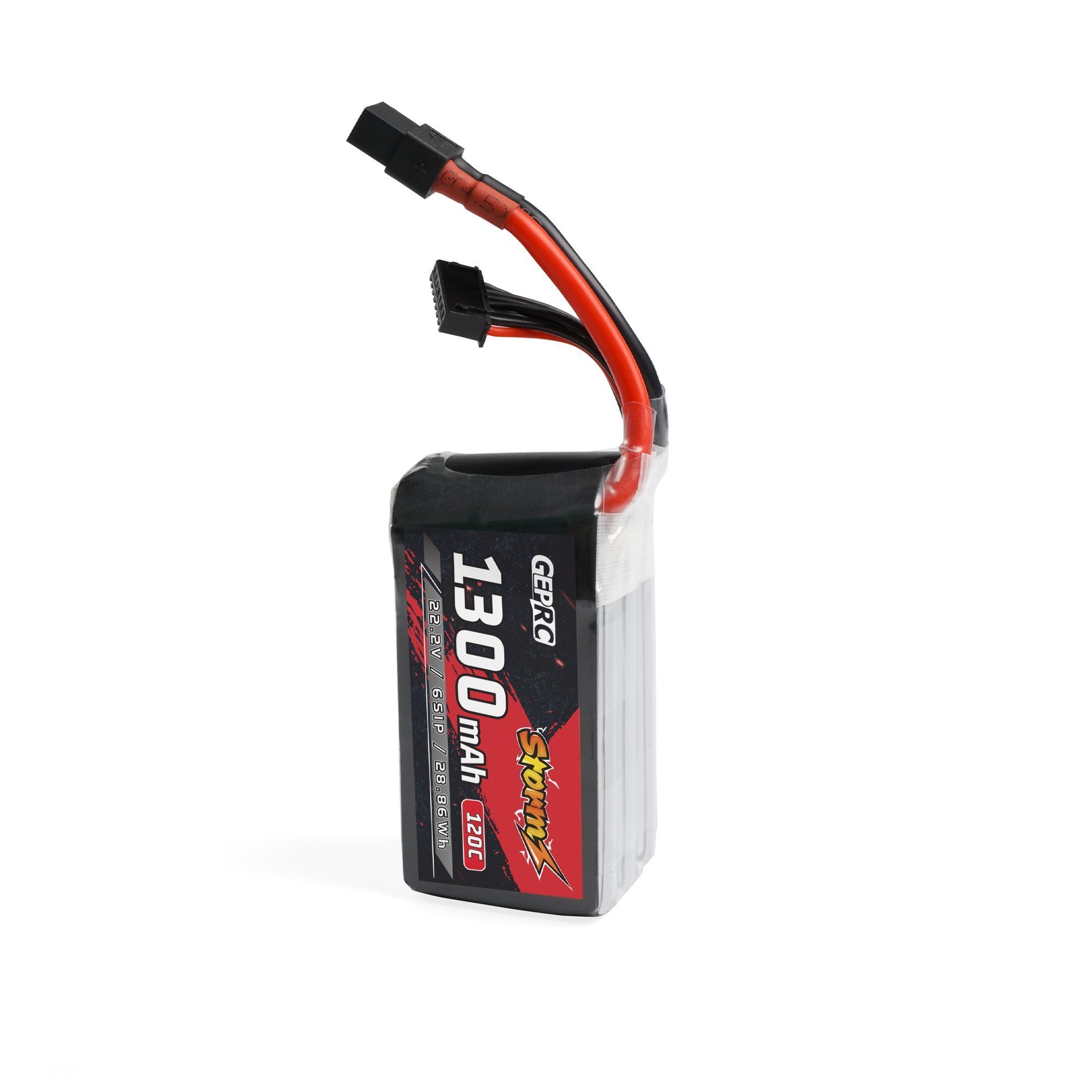 (Pre order) GEPRC Storm 6S 1300mAh 120C Lipo Battery