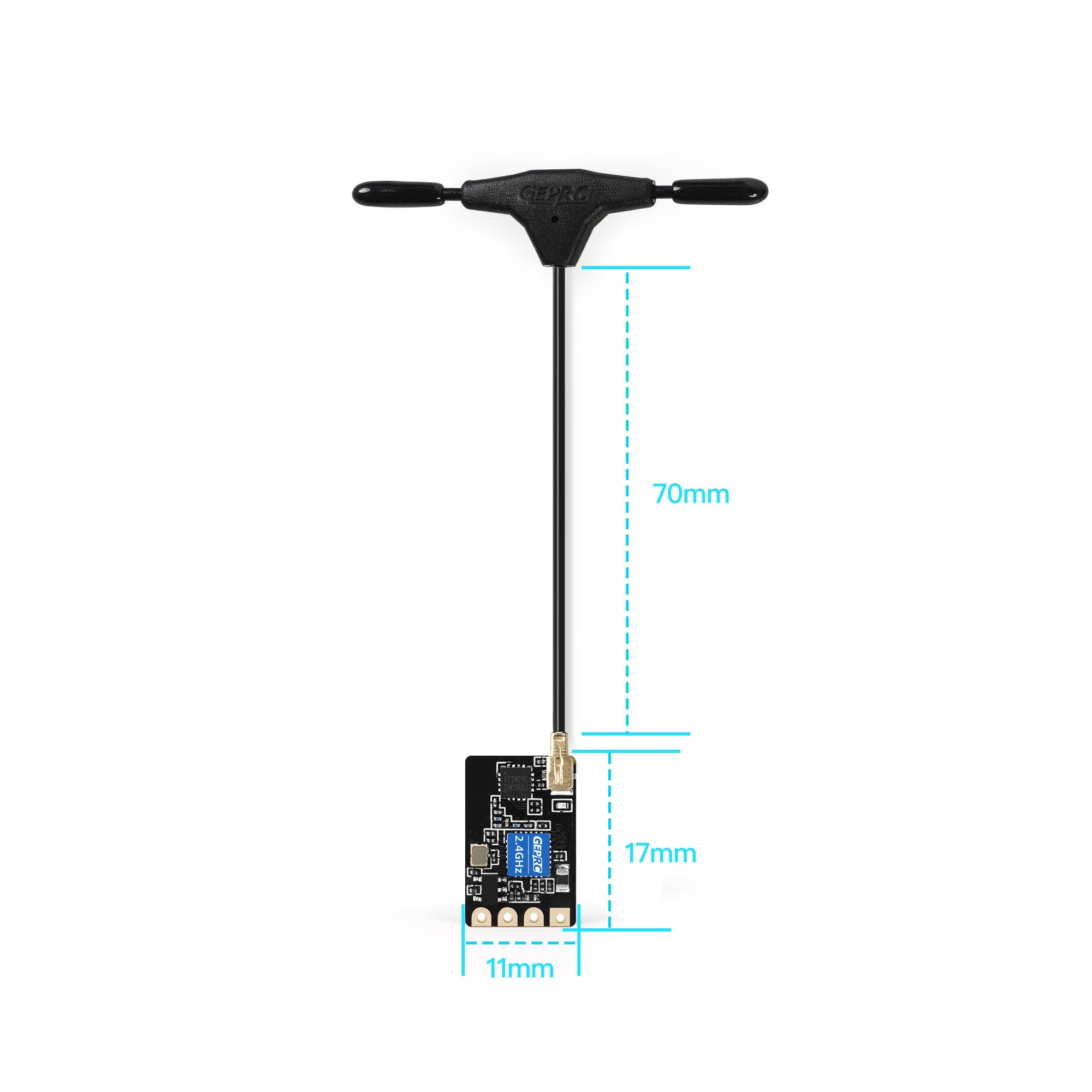 GEPRC ELRS Nano 2.4G PA100 Receiver - Image 5