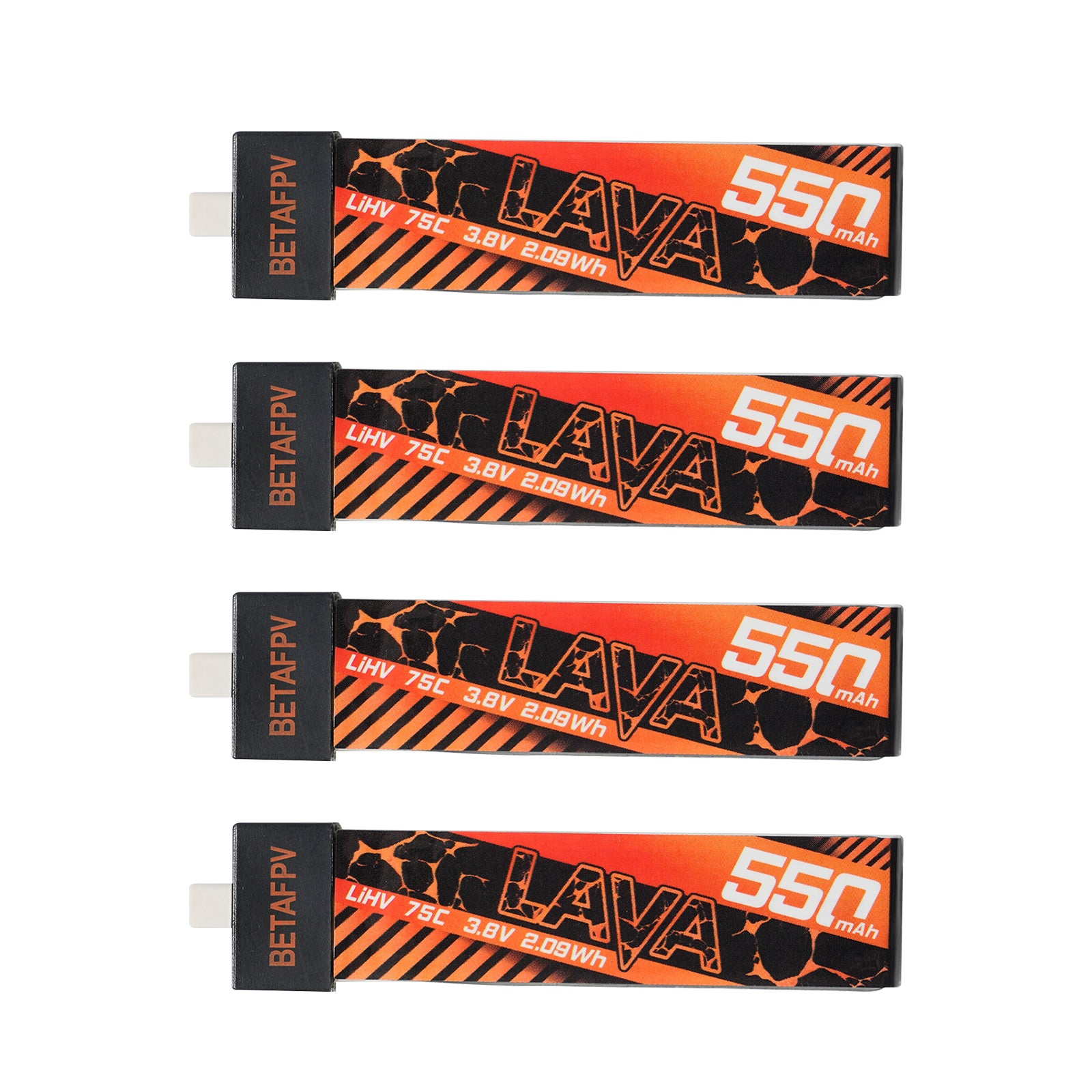 LAVA 1S 550mAh 75C Battery (4PCS)