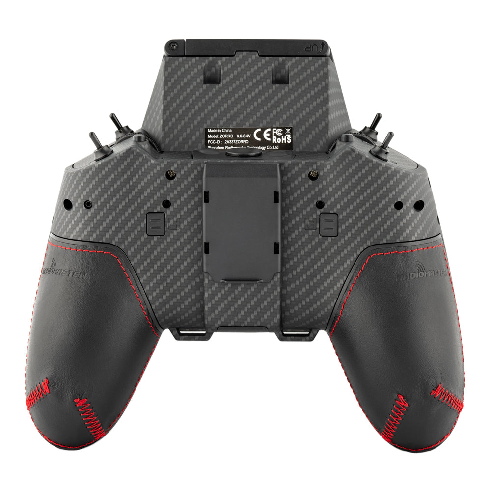 Zorro Leather Hand Grips Black - Image 2