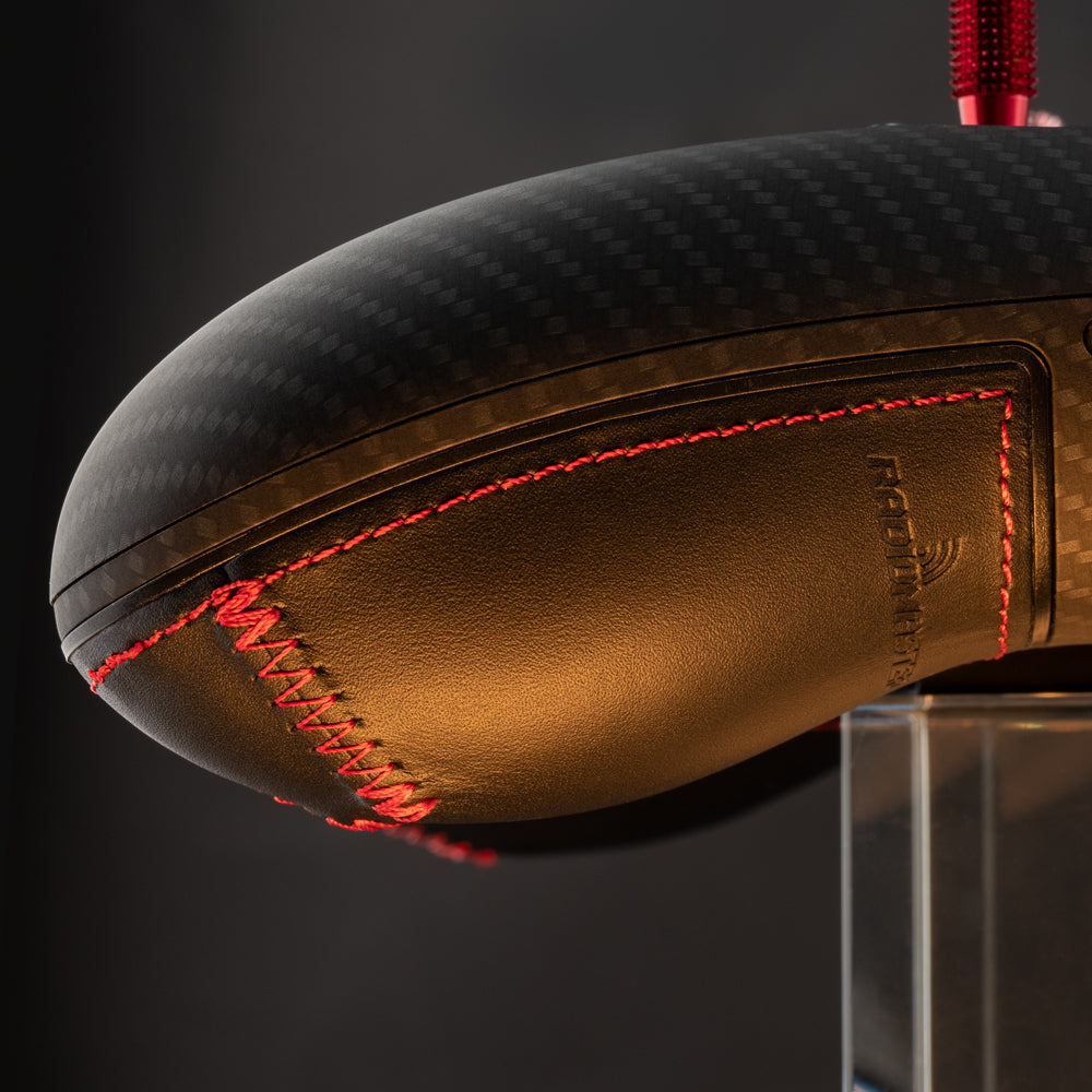 Zorro Leather Hand Grips Black - Image 6