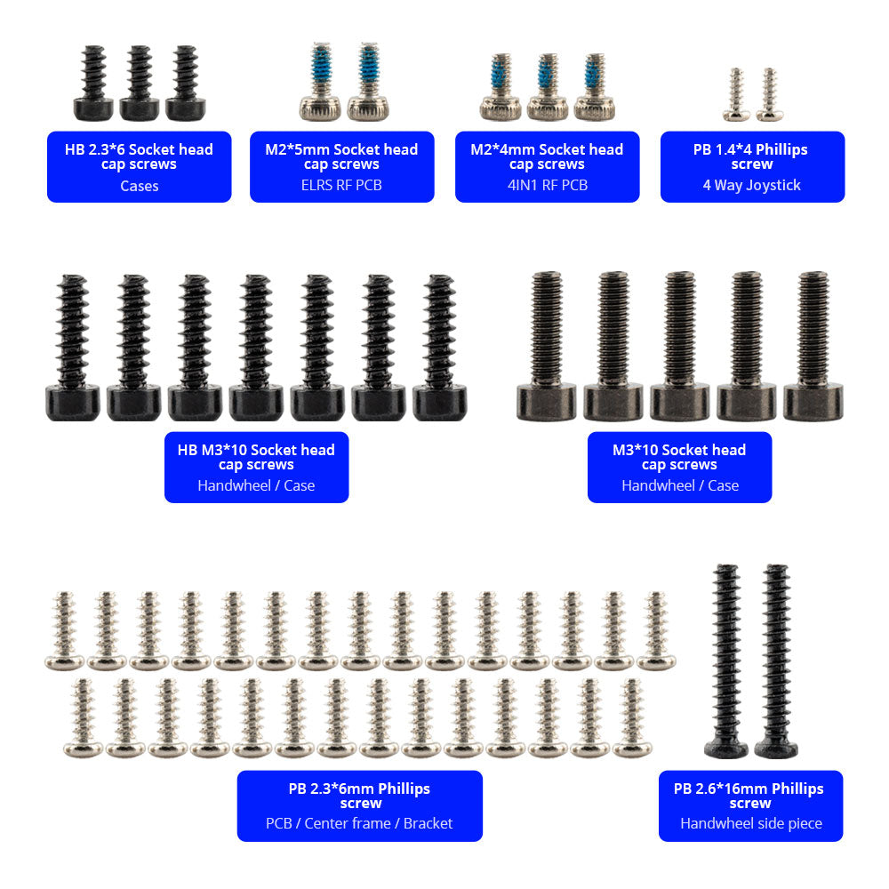 MT12 Surface Radio General Screw Set