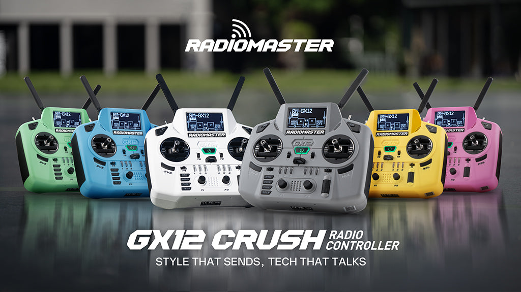 GX12 Crush Radio Controller (ELRS / Mode 2)
