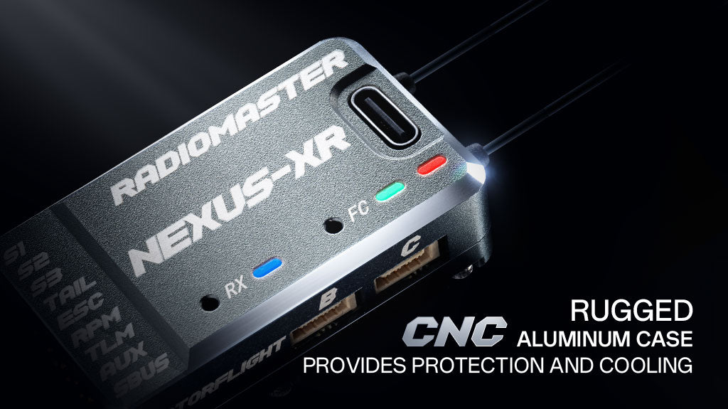 Nexus-XR Helicopter Flight Controller Integrated 2.4GHz ExpressLRS Receiver