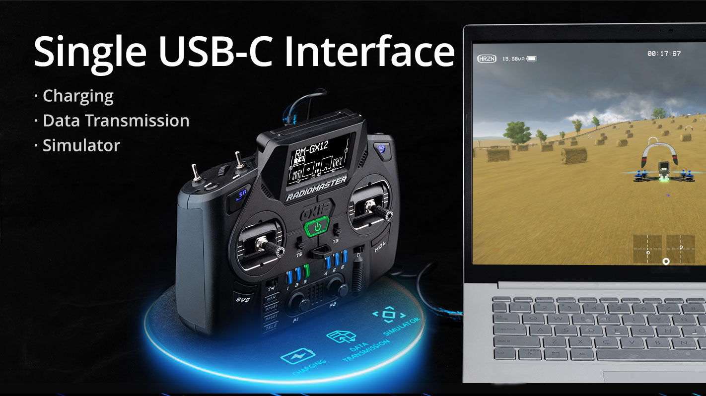 RadioMaster GX12 Dual-Band Gemini-X Radio Controller