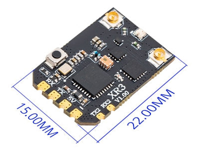 XR3 Nano Multi-Frequency Antenna Diversity ExpressLRS Receiver