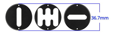 CNC Axis Lock & Stick Shift Gate Plates