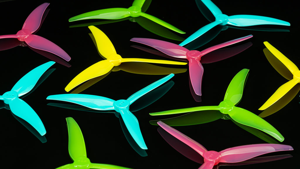 Gemfan 5125 3-Blade Propellers 5mm/1.5mm Shaft