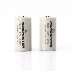 900mah 3.7v Li-ion 18350 Battery for Zorro Radio Controller (2pcs)
