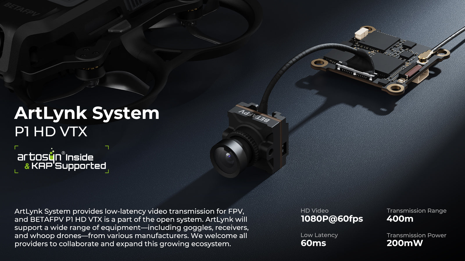 Aquila20 HD FPV Kit - P1 HD VTX