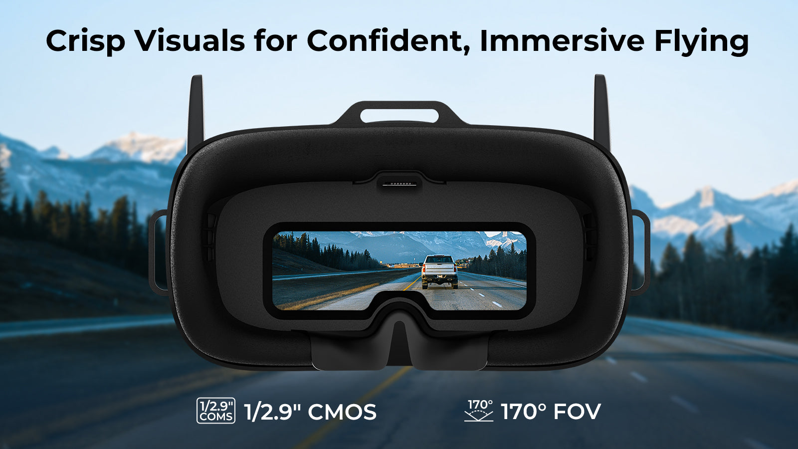 Aquila20 HD FPV Kit - crisp visuals for confident and immersive flying