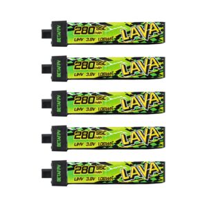 LAVA II 1S 280mAh Battery top view