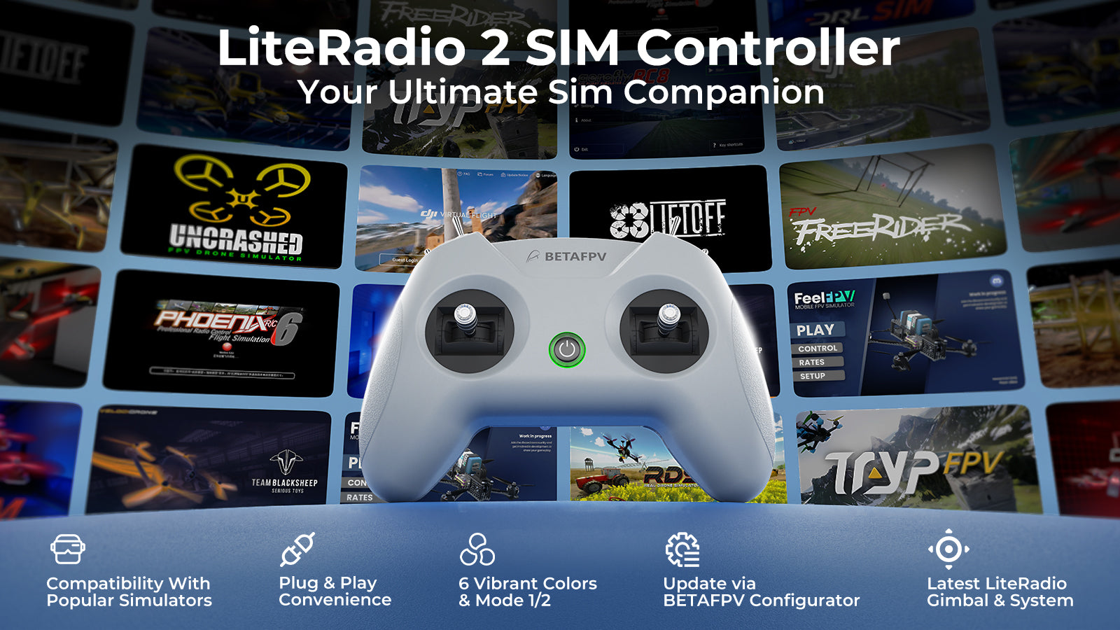 LiteRadio 2 SIM Controller - your ultimate sim companion