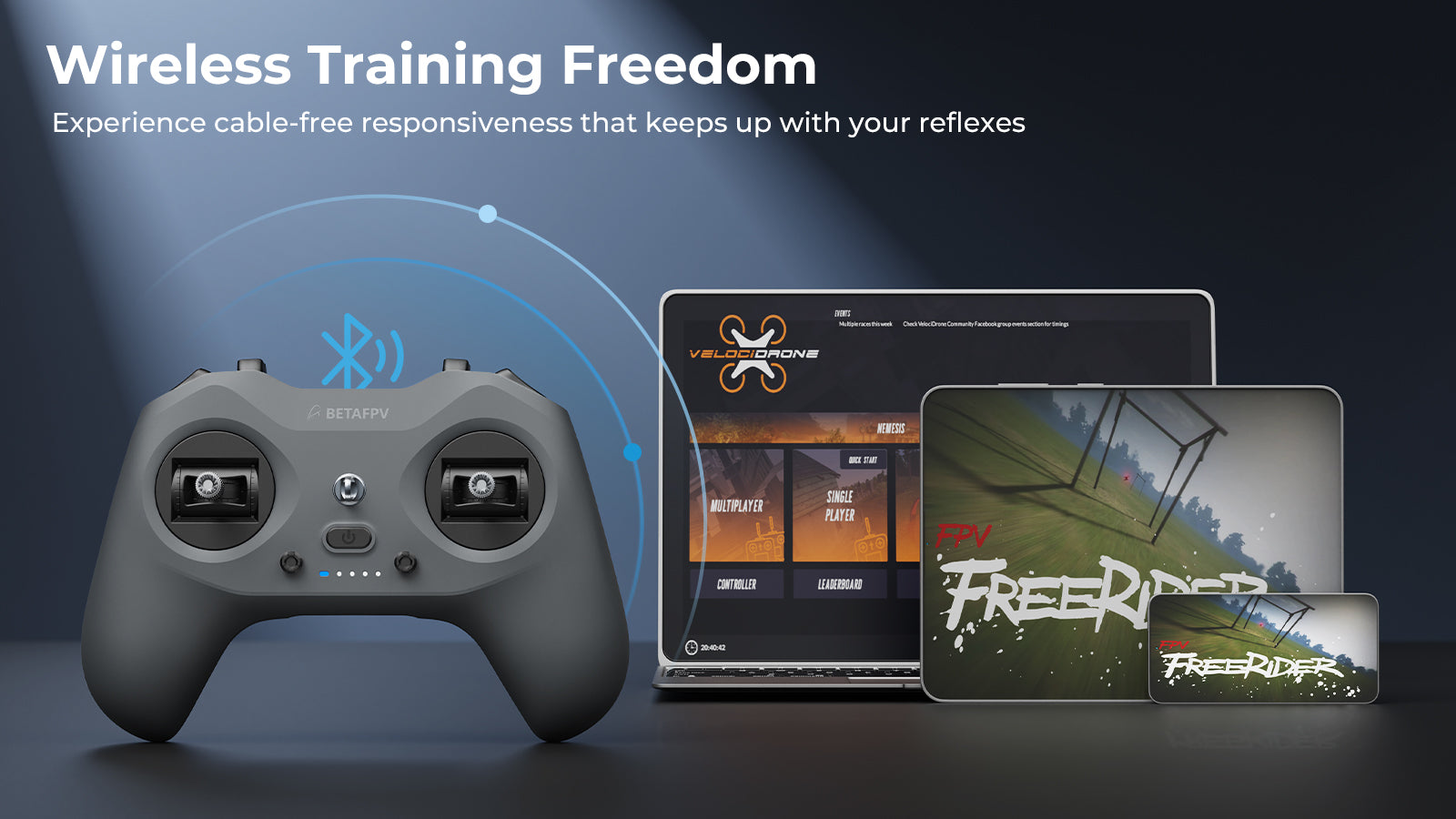 LiteRadio 4 Radio Transmitter wireless connection