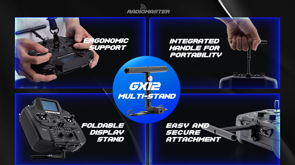 GX12 Radio Multi-Stand