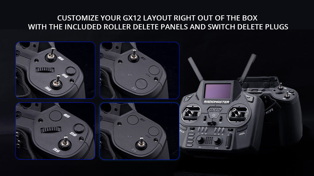 GX12 Dual-Band Gemini-X Radio Controller (M2)
